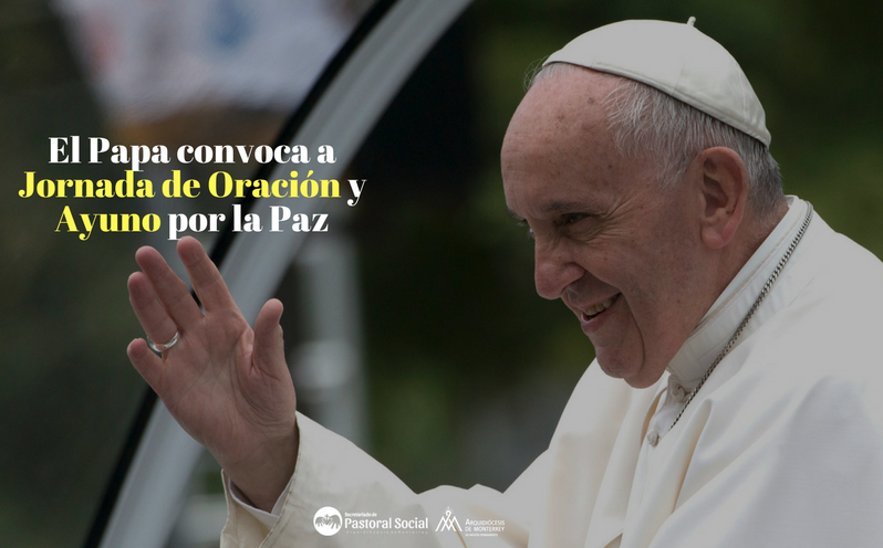 El Papa convoca a Jornada de Oración y Ayuno por la Paz – Secretariado ...